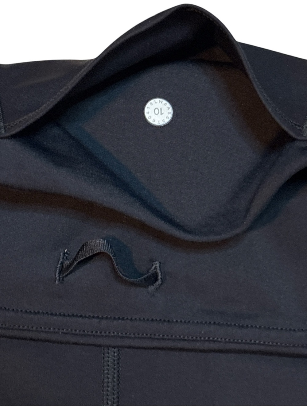 Lululemon Fast and Free 19” Reflective Crop Legging Black Sz 10 Like New - Picture 10 of 10